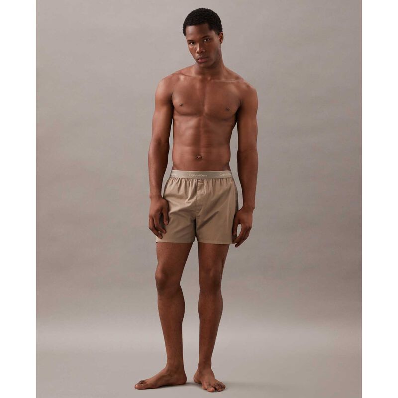 Calvin Klein Cotton Poplin Boxers image number 3